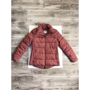 Mauve Old Navy Puffer Jacket